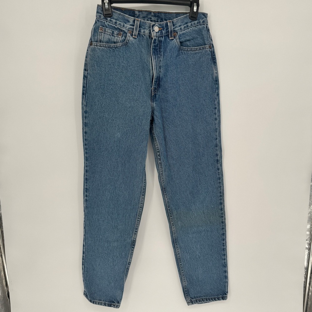 Vintage Levi Strauss 512 Slim Fit Tapered Leg Jeans Medium Wash Womens Size 10